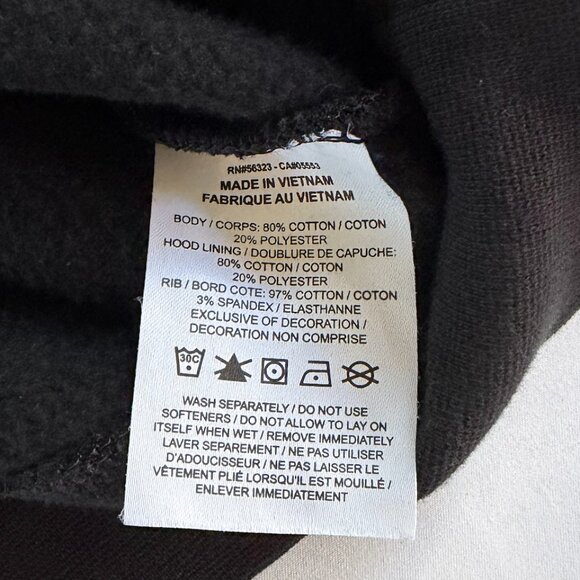 Air Jordan Sweatshirt Hoodie Men XL Black Lost And Found Sneakers FD0568-010 - Picture 8 of 11